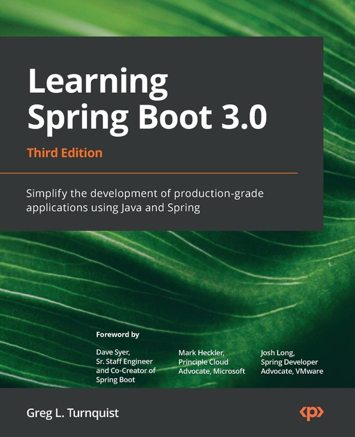 Cover: Learning Spring Boot 3.0