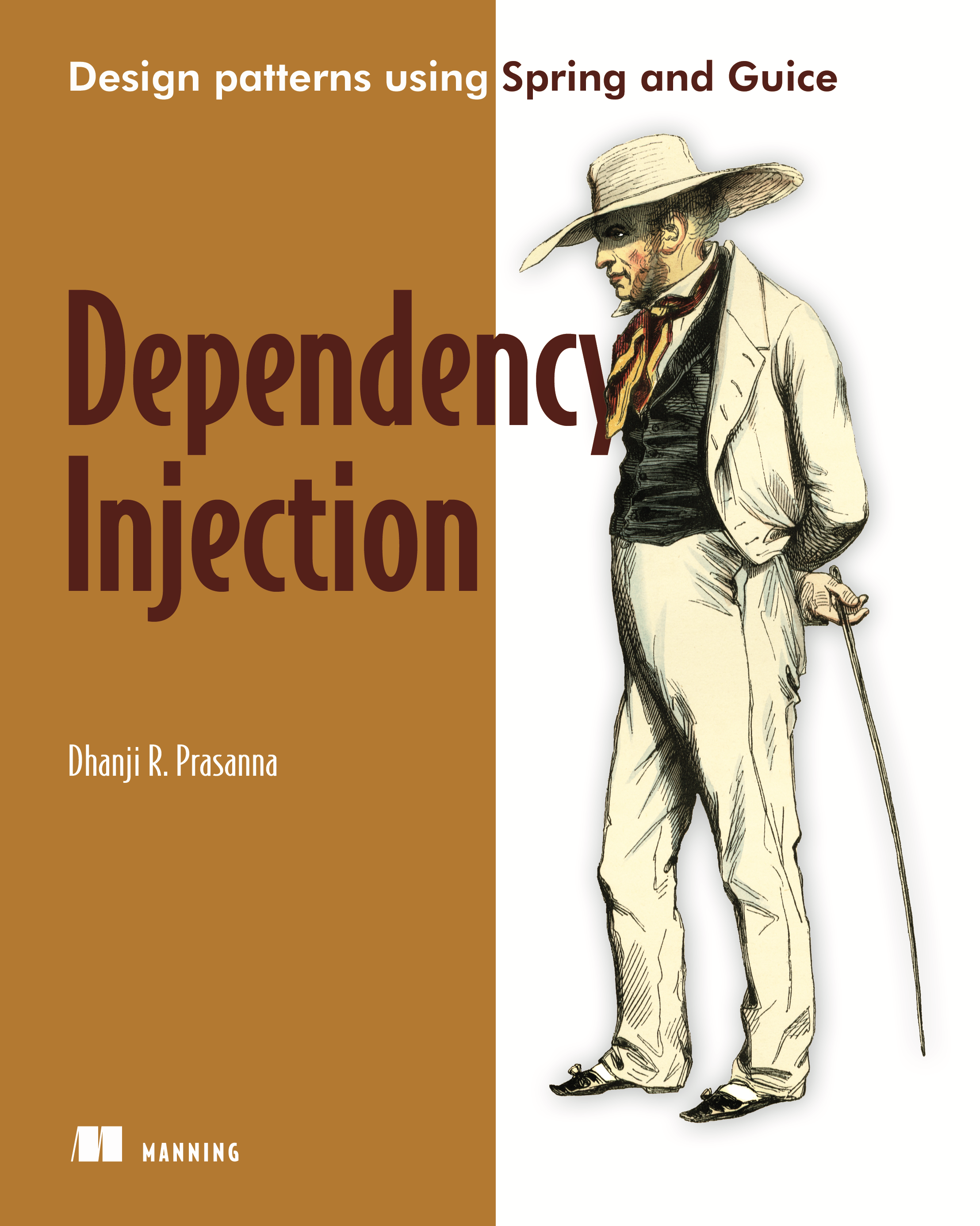 Cover: Dependency Injection Design Patterns using Spring and Guice