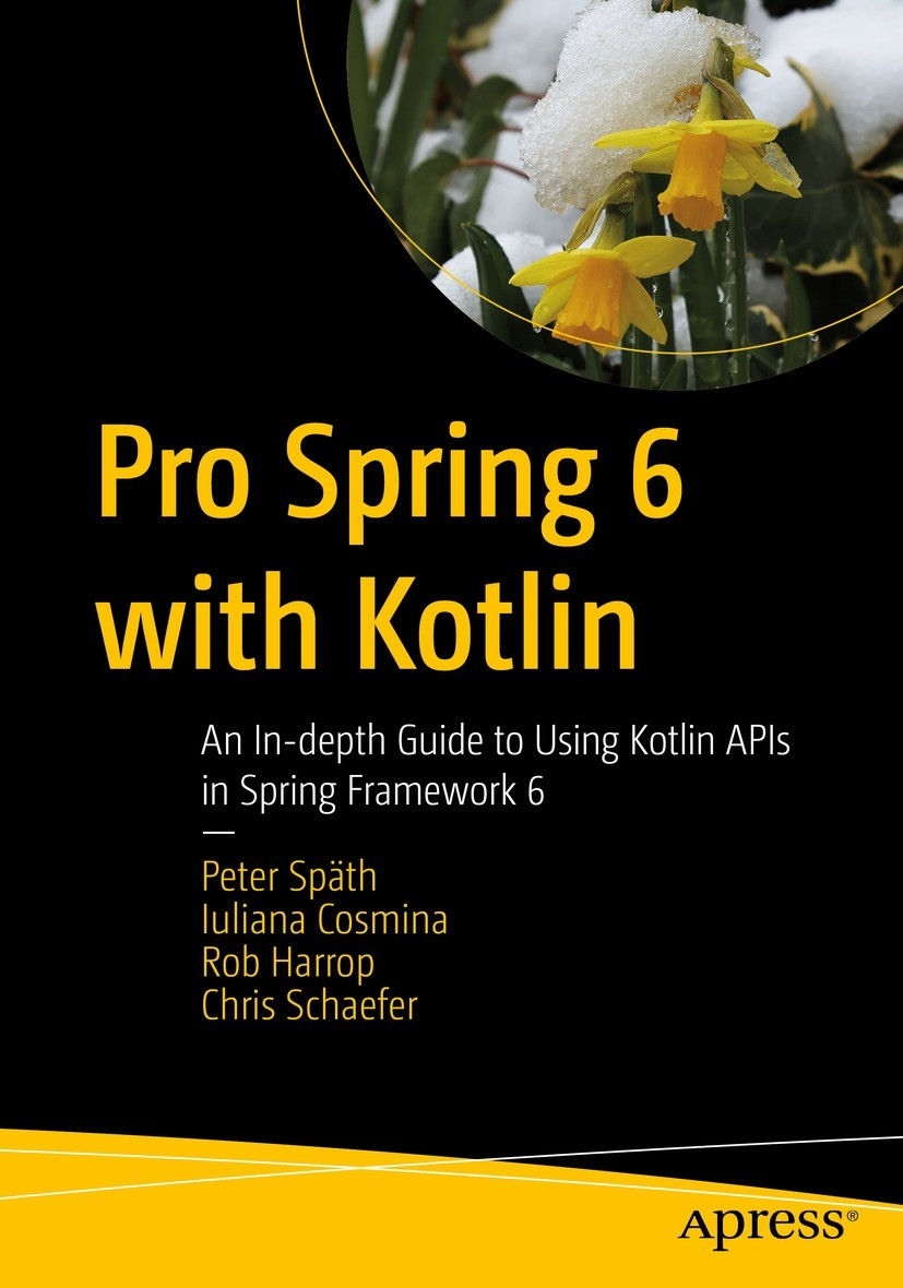 Cover: Pro Spring 6 + Kotlin versions